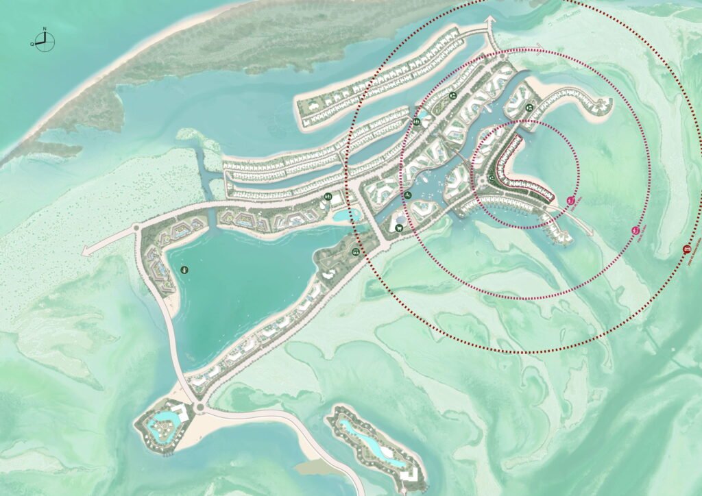 SOBHA_Siniya__Coral Beach Villas location