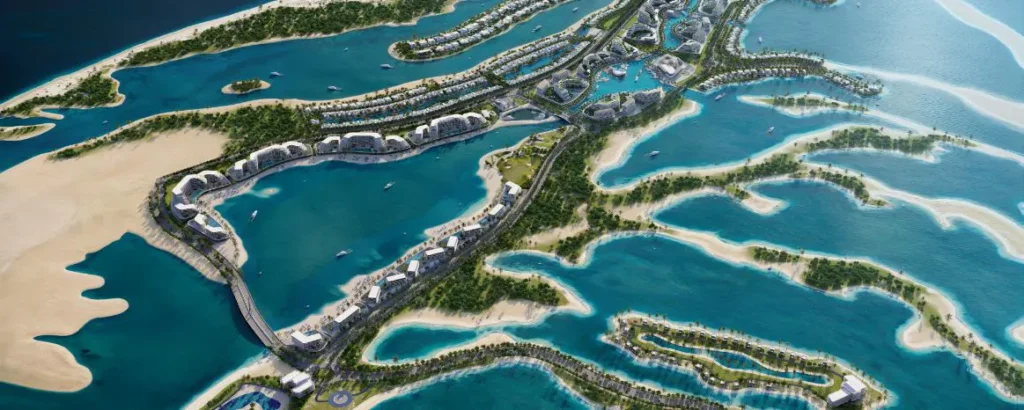 siniya map view from sky